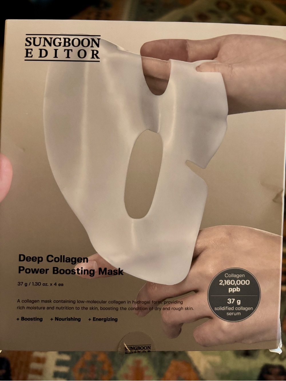 Deep Collagen Power Boosting Mask - White